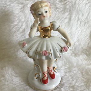 L'Amour China Porcelain Figurine  Ballerina